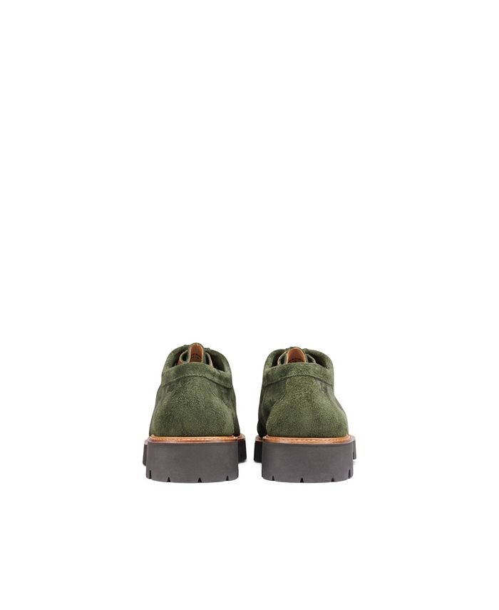 Мужские лоферы GHBASS Wallace Moc, сшитые вручную GH Bass, зеленый — фото 3