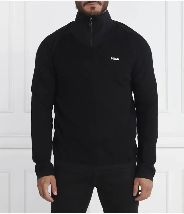 Толстовка Zilnar regular fit Boss Green, черный