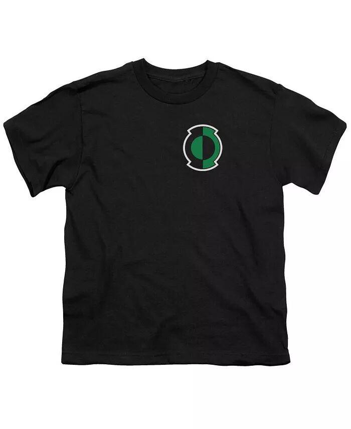 

Футболка с коротким рукавом и логотипом Kyle для мальчиков Green Lantern, черный
