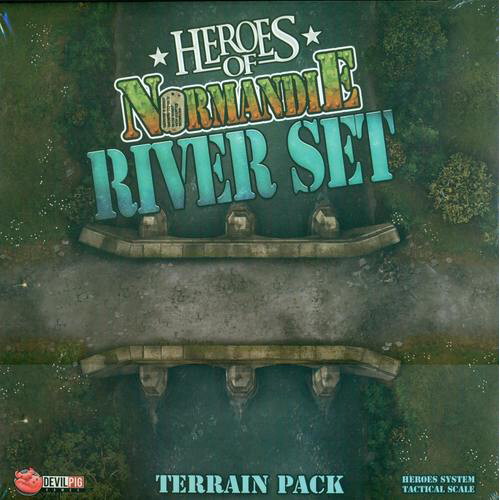 

Настольная игра IELLO Heroes of Normandie: River Terrain Pack Expansion
