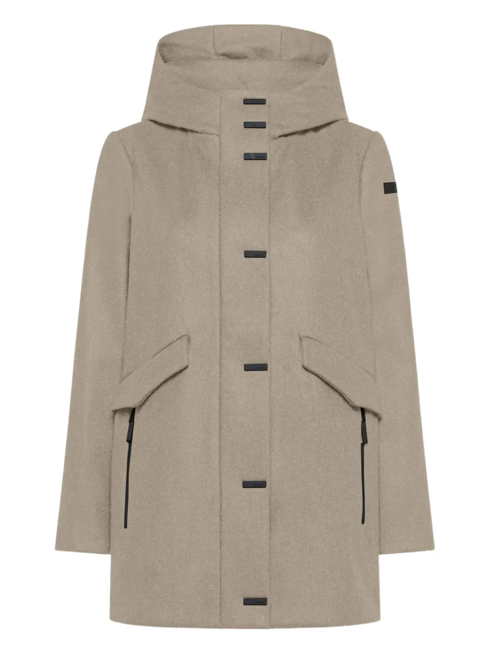 

Пальто с капюшоном и накладными карманами Rrd, светло-коричневый