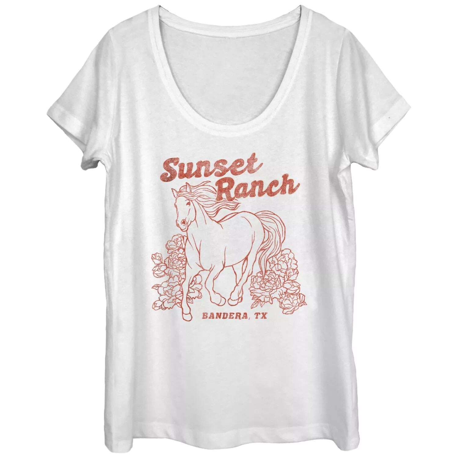 

Детская футболка Sunset Ranch Bandera TX с рисунком и рисунком Licensed Character