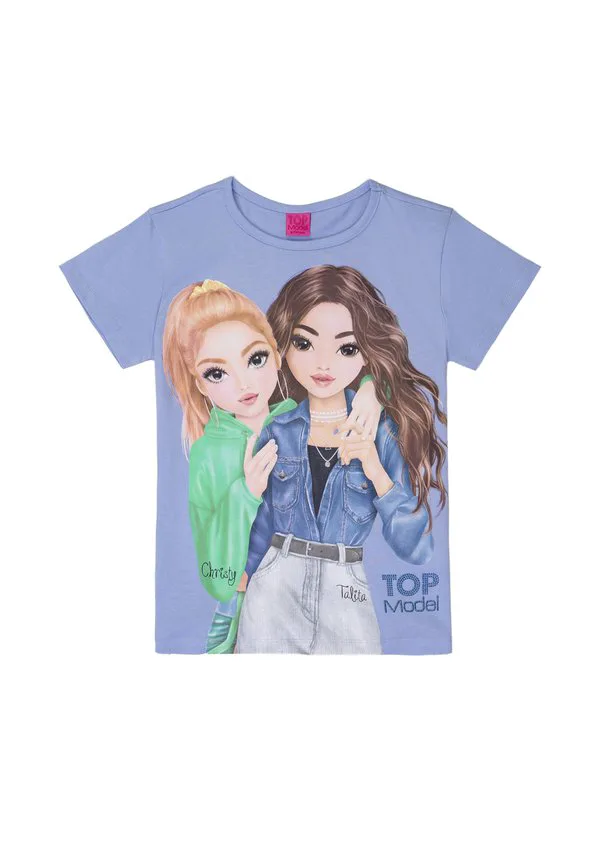 Футболка унисекс с принтом Top Model, Serenity