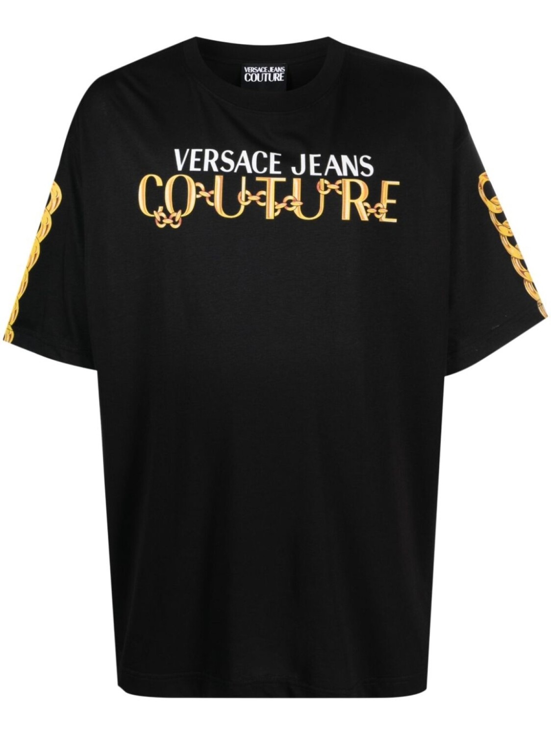 

Versace Jeans Couture футболка с принтом, черный
