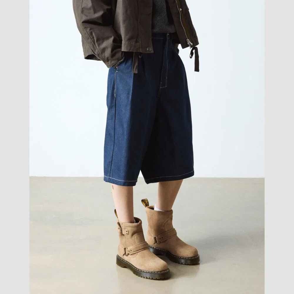 Мужские ботинки Anniston Harness коричневые от Dr. Martens — фото 2
