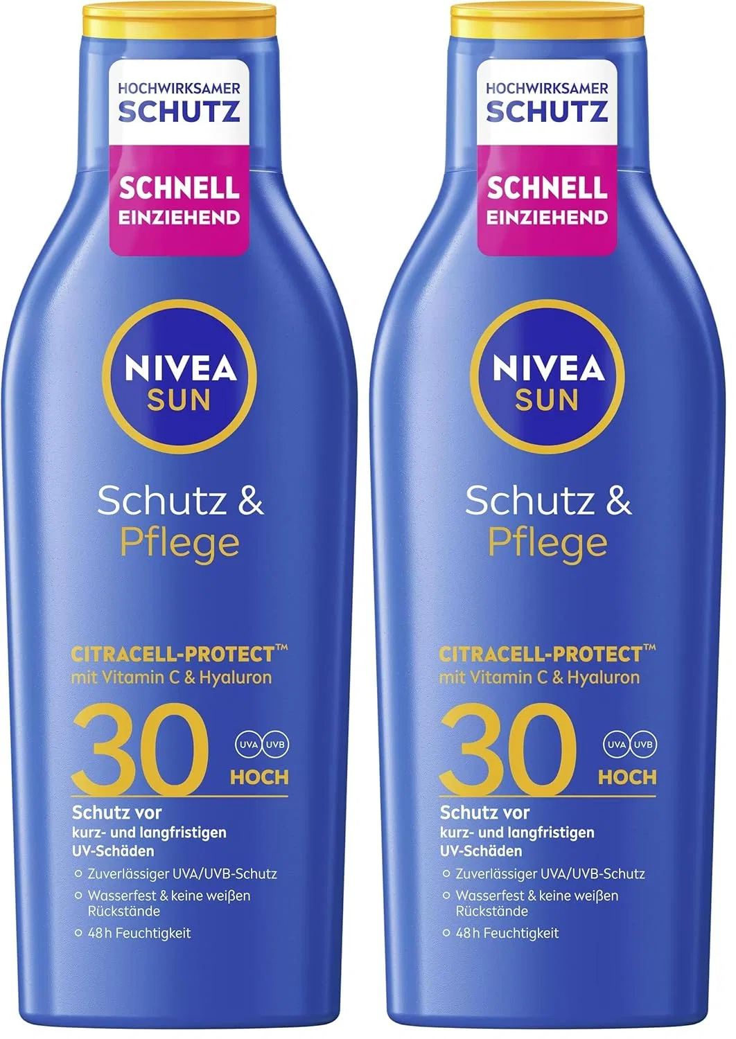 Солнцезащитный лосьон «Sun Protection & Care SPF 30» от Nivea Beiersdorf, White
