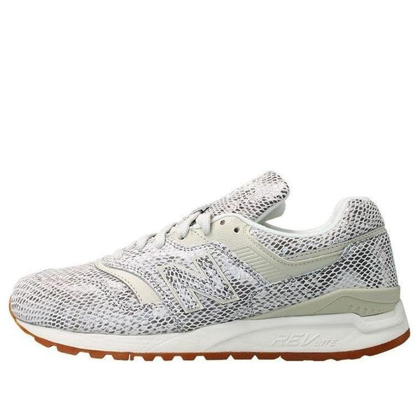 

Кроссовки серии 997.5 с текстурой змеиной кожи New Balance, белый