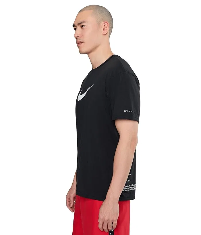 Футболка Nike Hydroguard Specs Dri-FIT UV с коротким рукавом, Black — фото 3