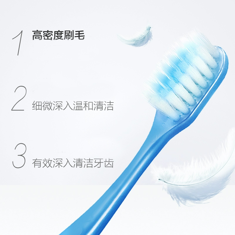 Ультраплотный набор зубных щеток из шелка для очистки COLGATE, синий/мультиколор — фото 3