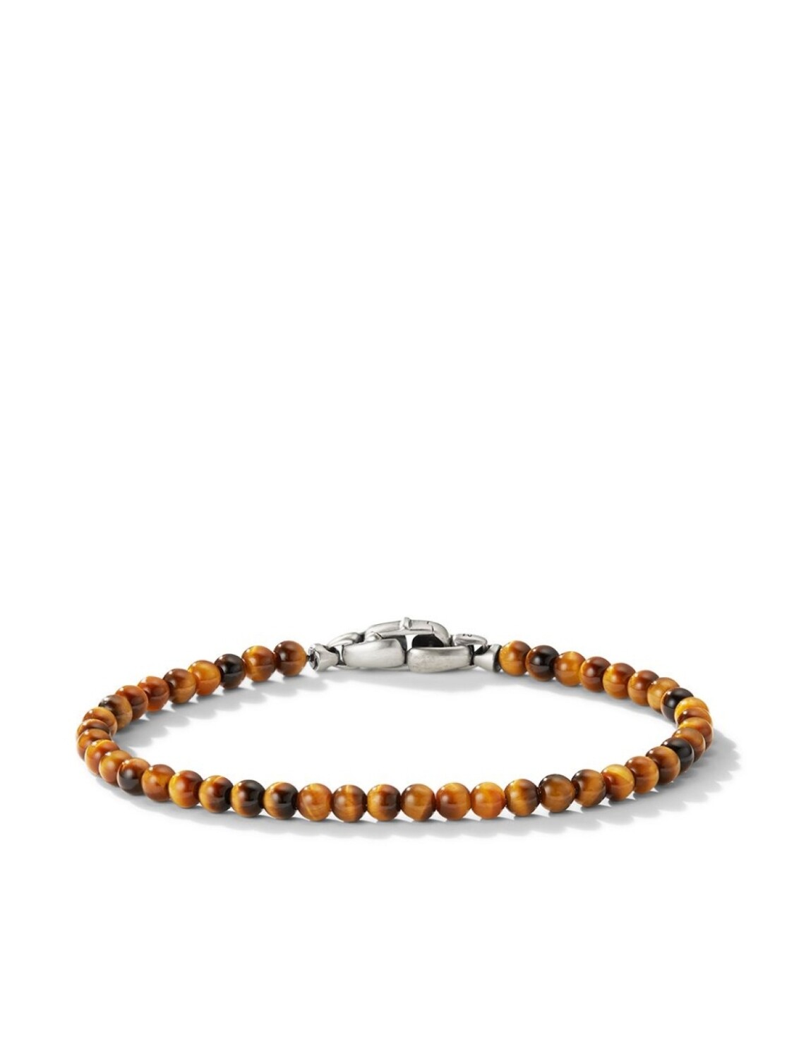 

Серебряный браслет Spiritual Beads с тигровым глазом David Yurman