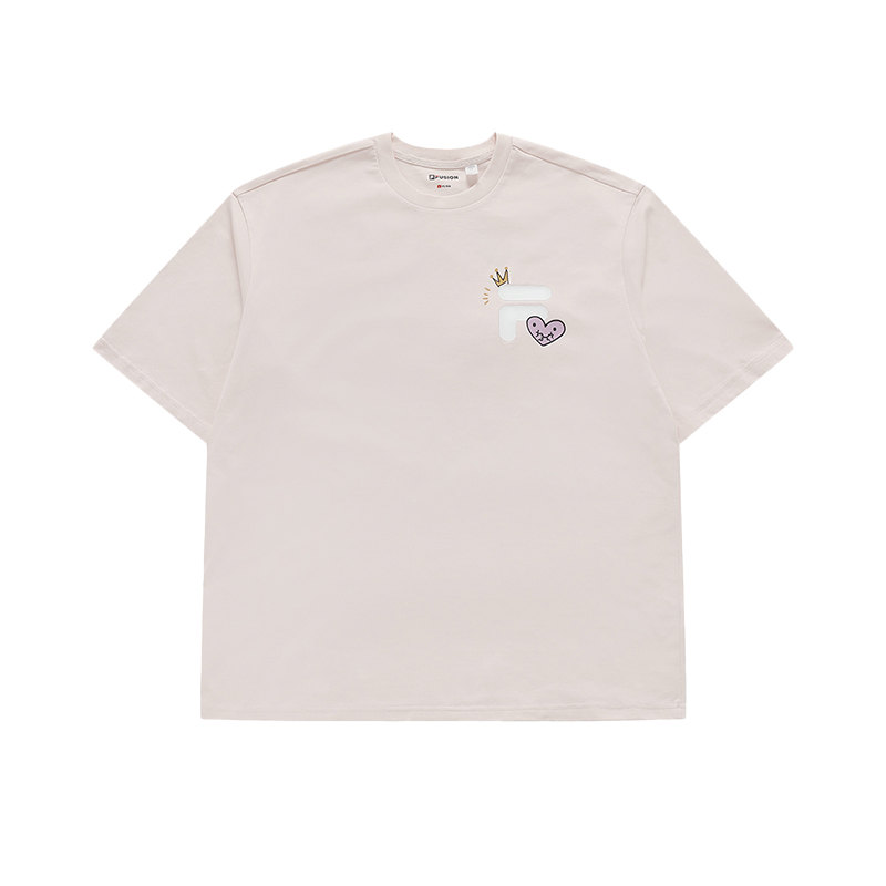 

FILA FUSION Футболка Unisex Enchanting Pink, Розовый, FILA FUSION Футболка Unisex Enchanting Pink