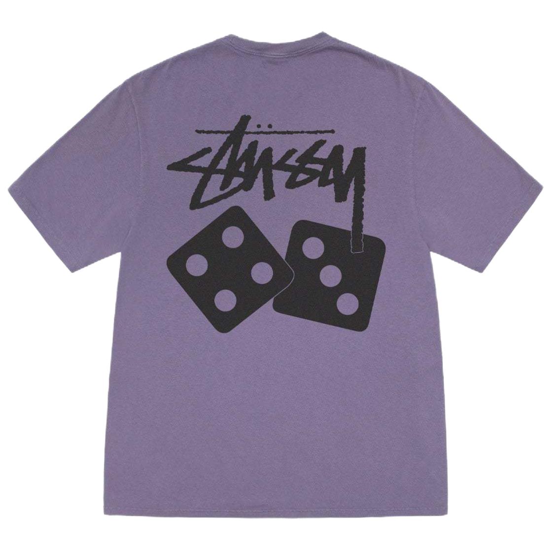 

Футболка Dice Pigment Dyed Stussy, Grape Purple