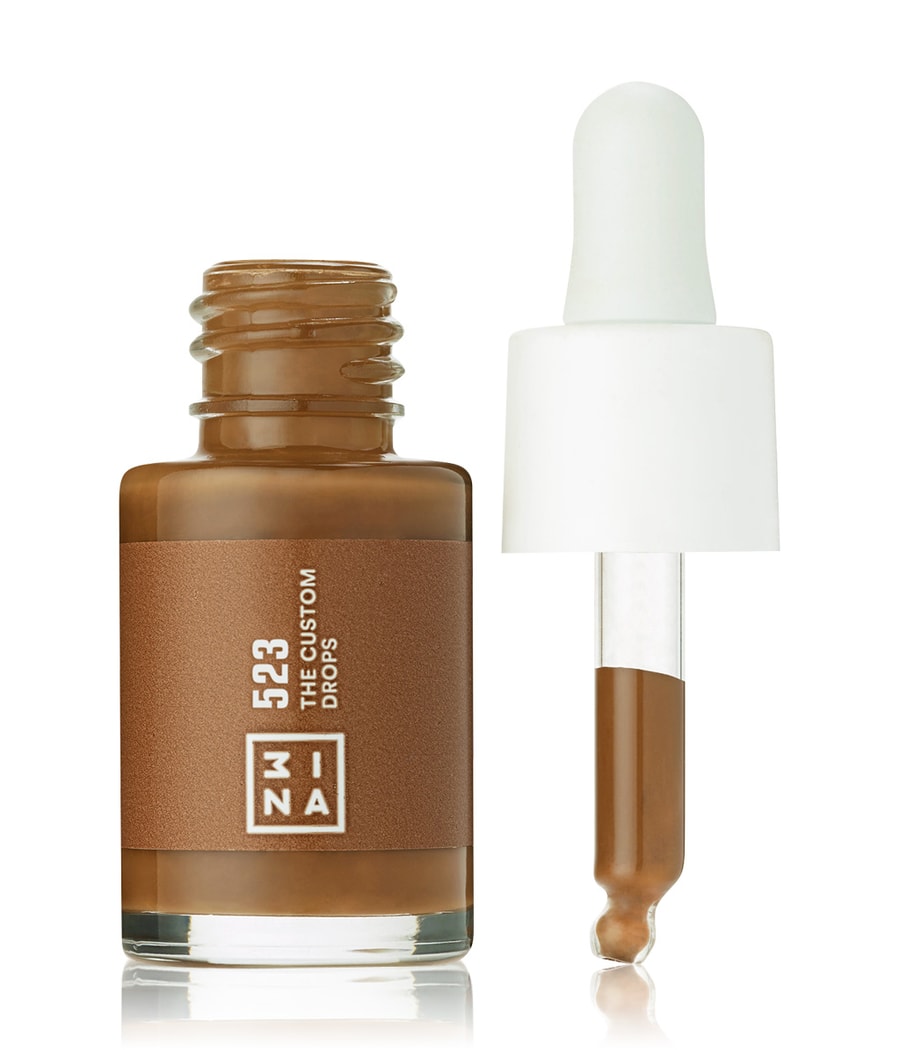 

Жидкая основа 3INA The Custom Drops, 523 Brown, 13 ml
