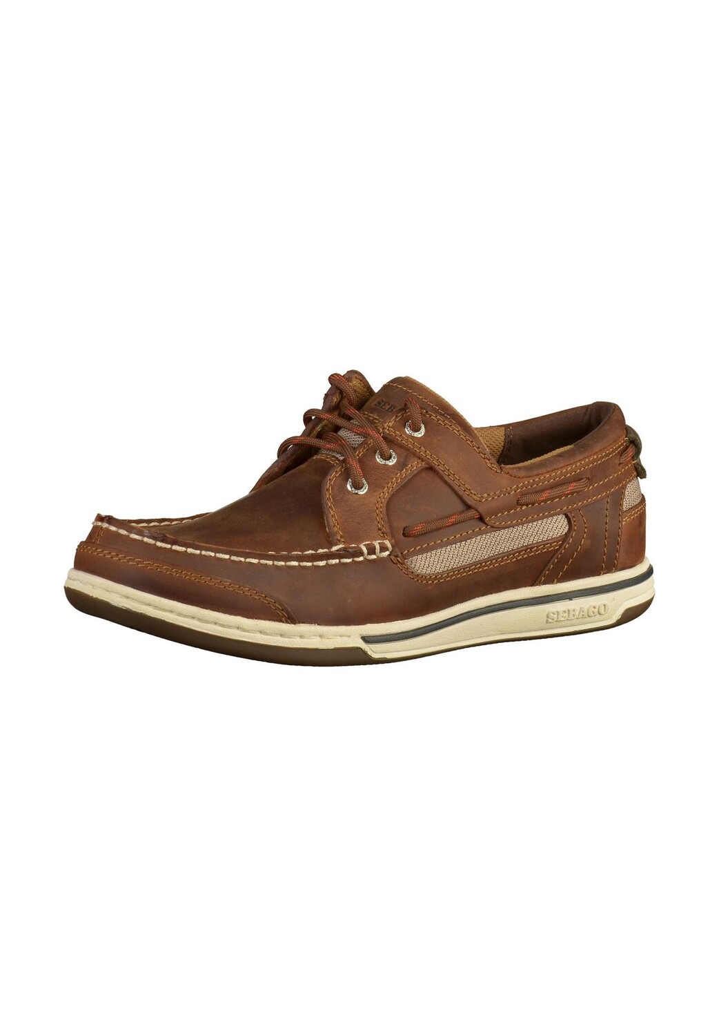 

Кожаные полуботинки SEBAGO, коричневый