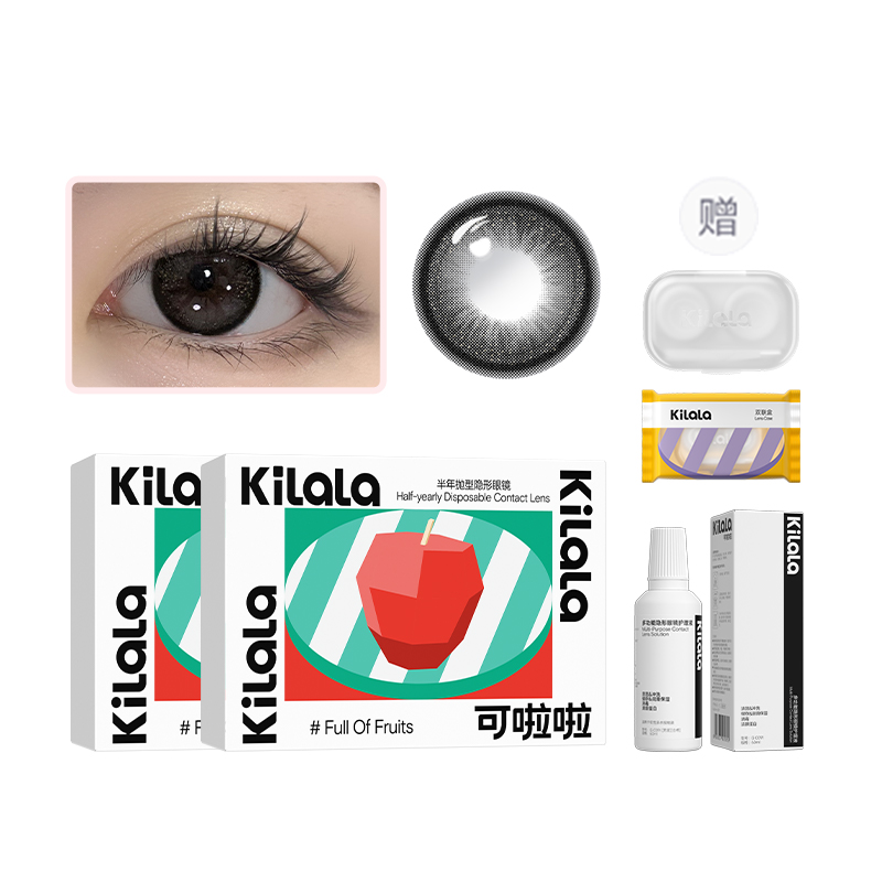 

Контактные линзы Large Diameter Mixed Breed для ежедневной носки, комфортные и универсальные, 14.5, полугодовой срок замены Kilala