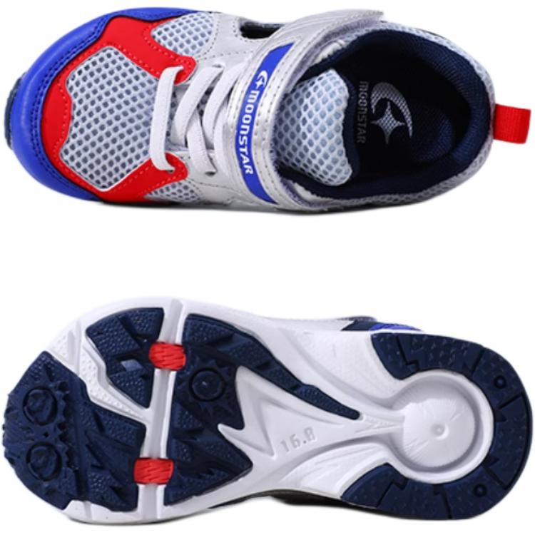 MoonStar Низкие детские сандалии с амортизацией blue white red kids' — фото 4