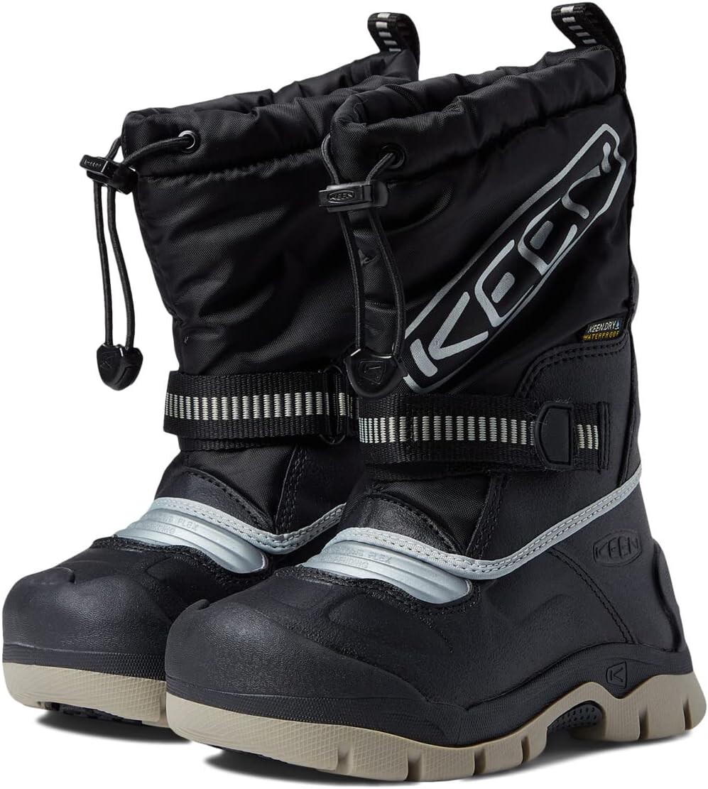

Зимние ботинки Snow Troll WP KEEN, цвет Black/Silver