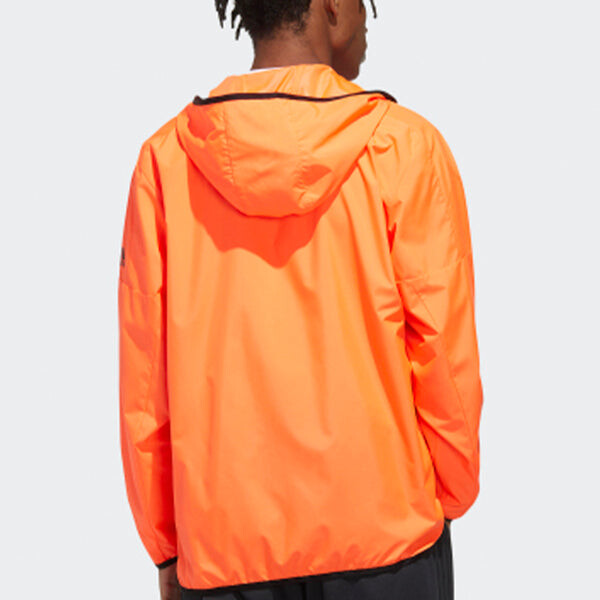 Куртка sports stylish jacket red fluorescence Adidas, красный — фото 4