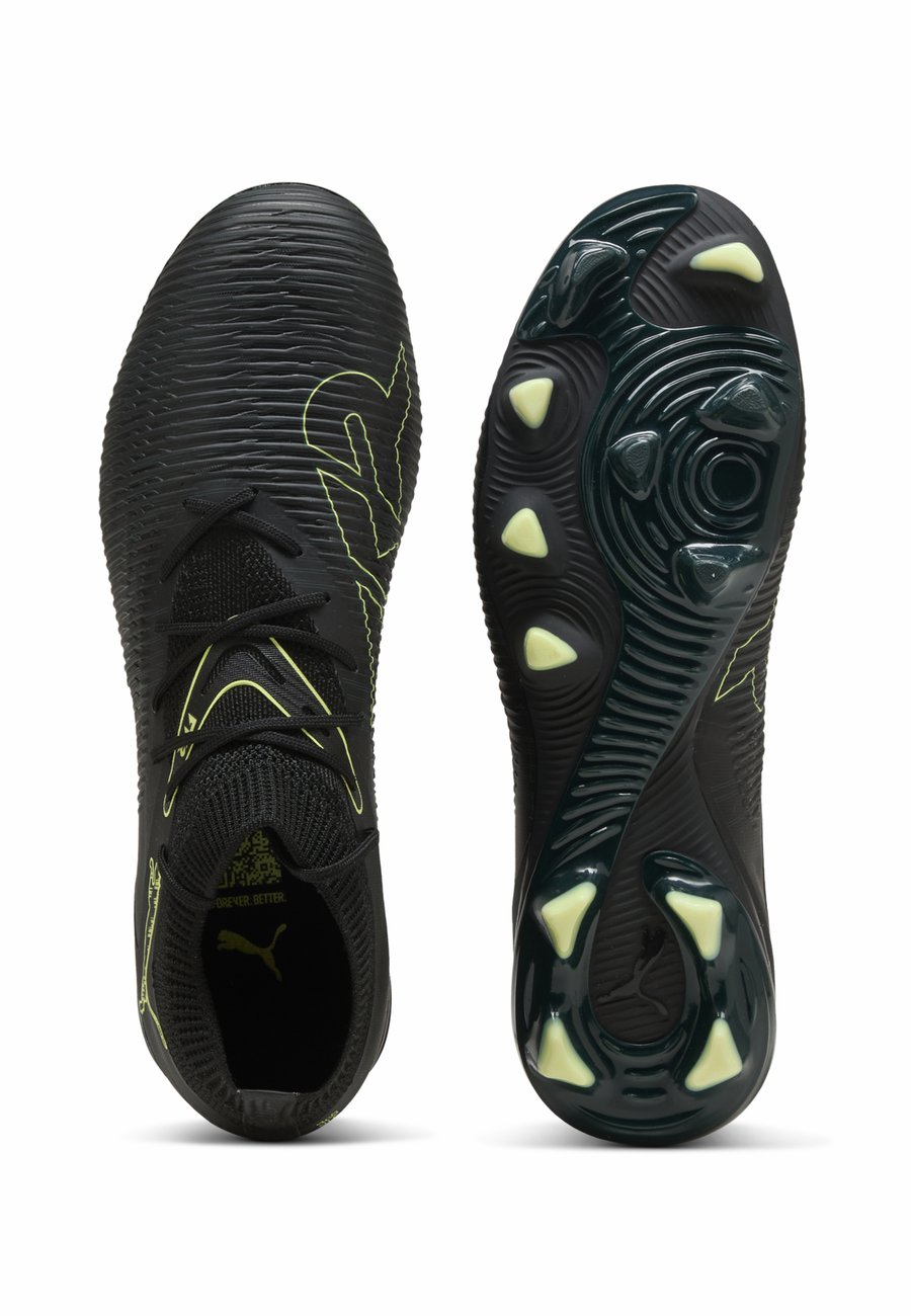 Кроссовки Puma FUTURE 8 MATCH, Black Fizzy Light Green Terrain/Black — фото 4