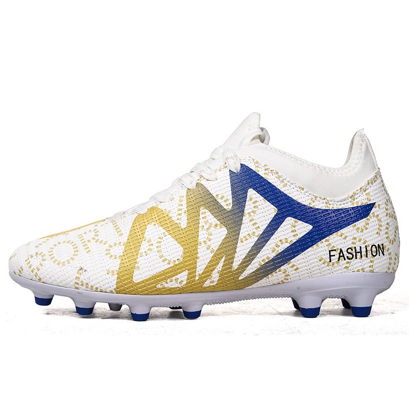 

Футбольные бутсы для детей и подростков с низким верхом, противоскользящие, амортизирующие, износостойкие, водонепроницаемые, с отскоком PROTECTCAMEL, белый