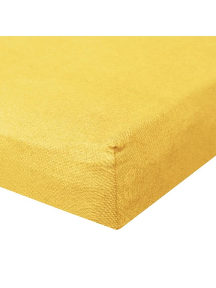 

Простыня BettwarenShop Ultra Stretch, цвет sonne