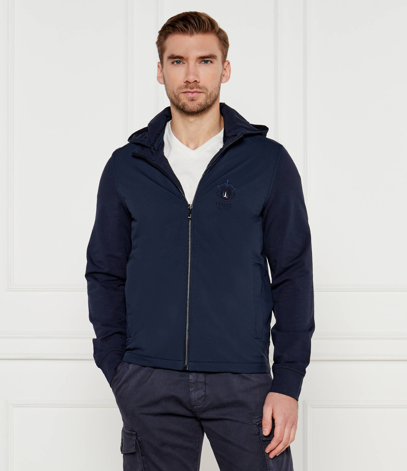 

Куртка Aeronautica Militare Regular Fit, темно-синий