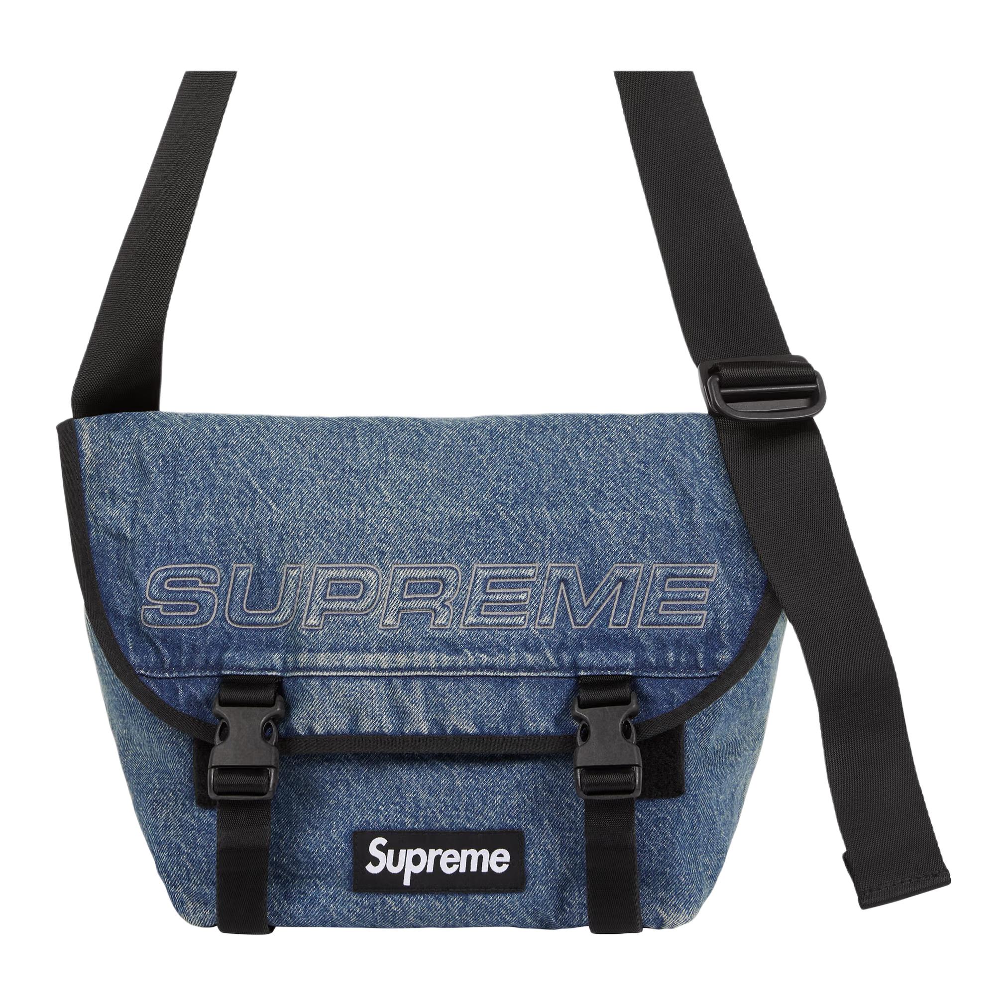 

Supreme Сумка через плечо из нейлона Cordura унисекс синяя, Blue