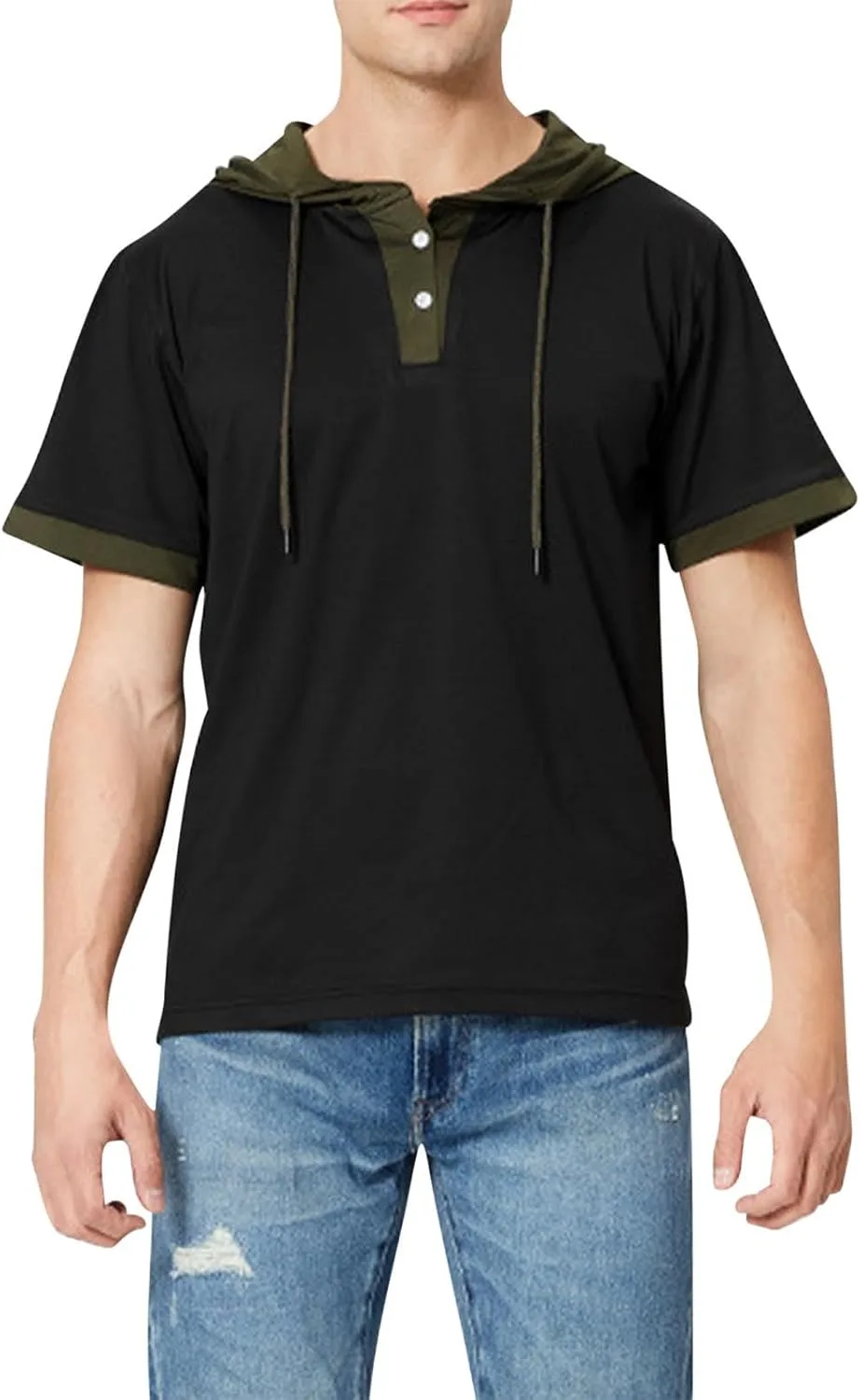 

Худи для мужчин лето-осень безрукавное