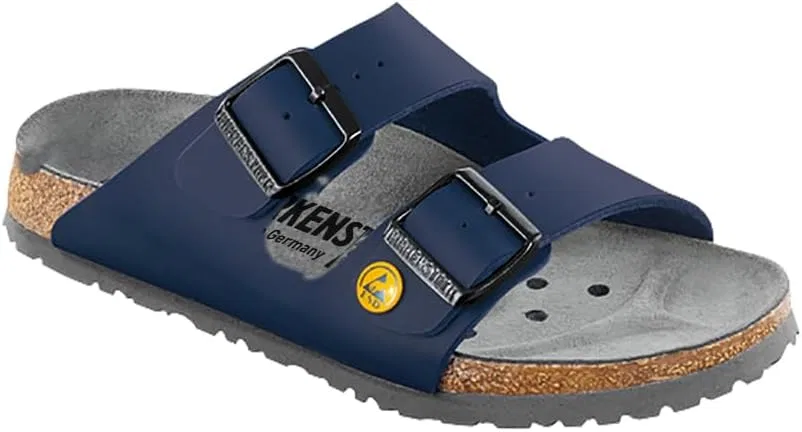 Мюли Birkenstock унисекс Arizona Birko-flor Esd, Blue