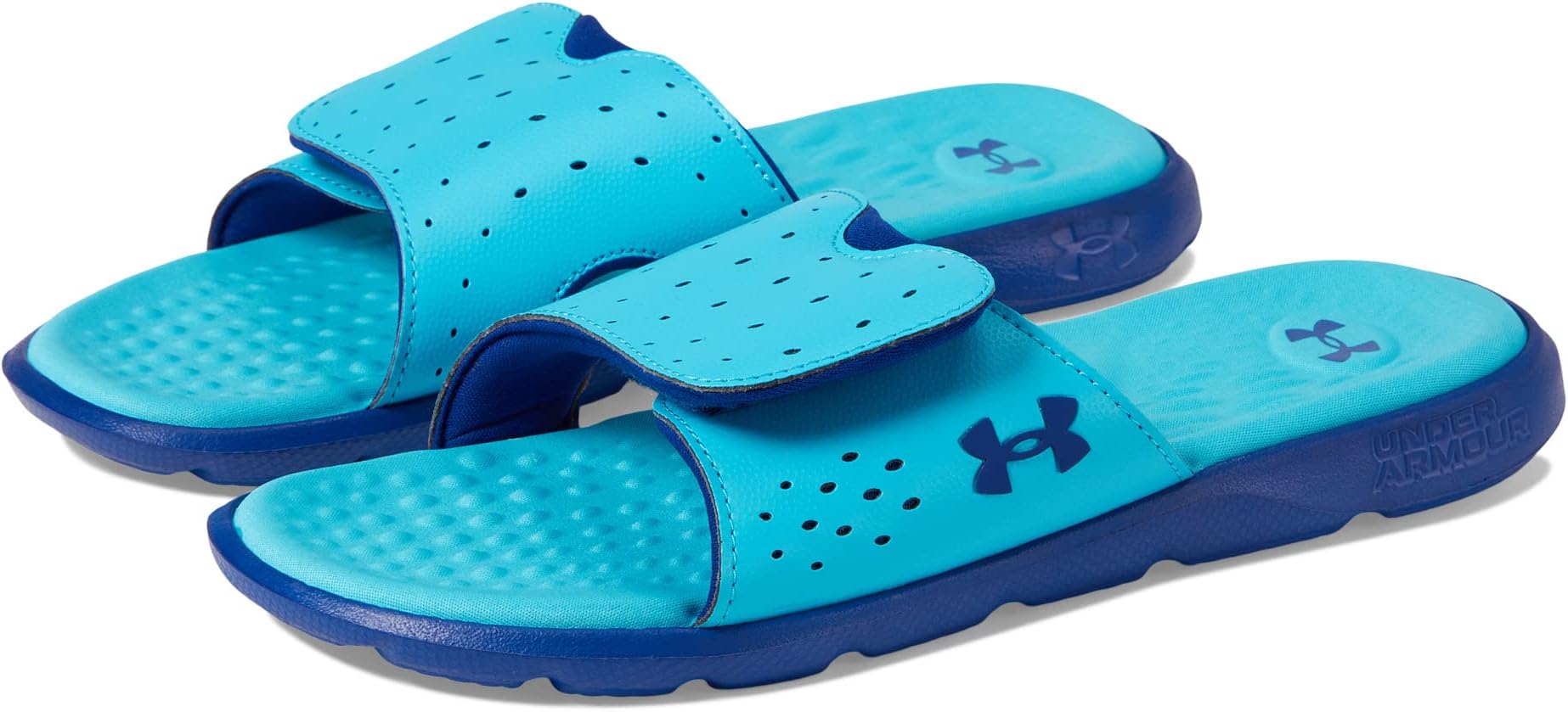 

Сандалии Under Armour Ignite Pro Slide, цвет Blue Surf/Sonar Blue/Sonar Blue