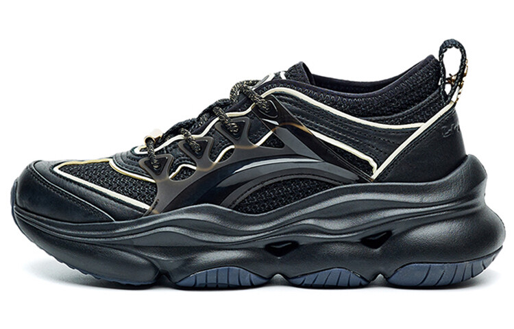

LI-NING 1990 1990 Lifestyle Shoes Women's Low-top Black