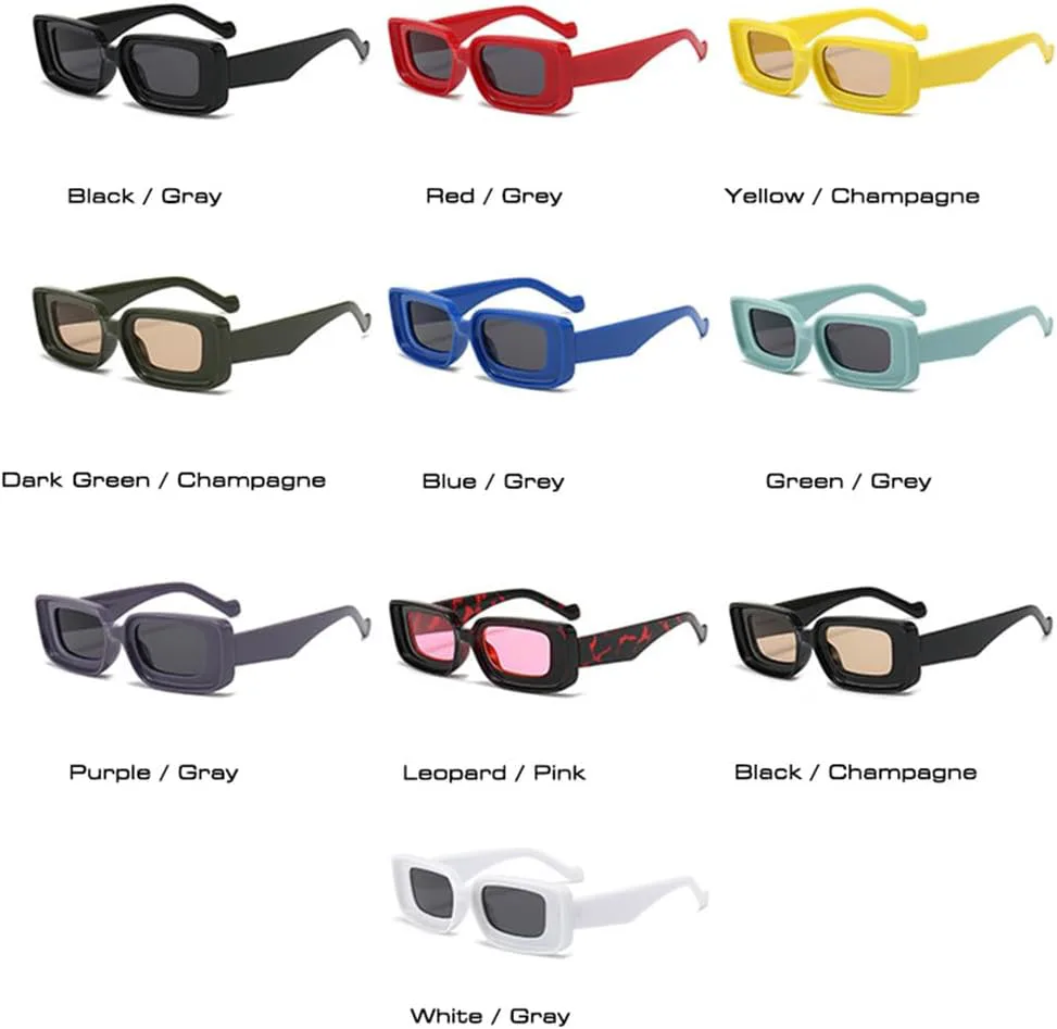 

Солнцезащитные очки Candy Color Wide Leg Women Sunglasses UV400 UV400 Men Champagne Punk для занятий спортом на открытом воздухе и верховой езды UYPTK, Red Grey