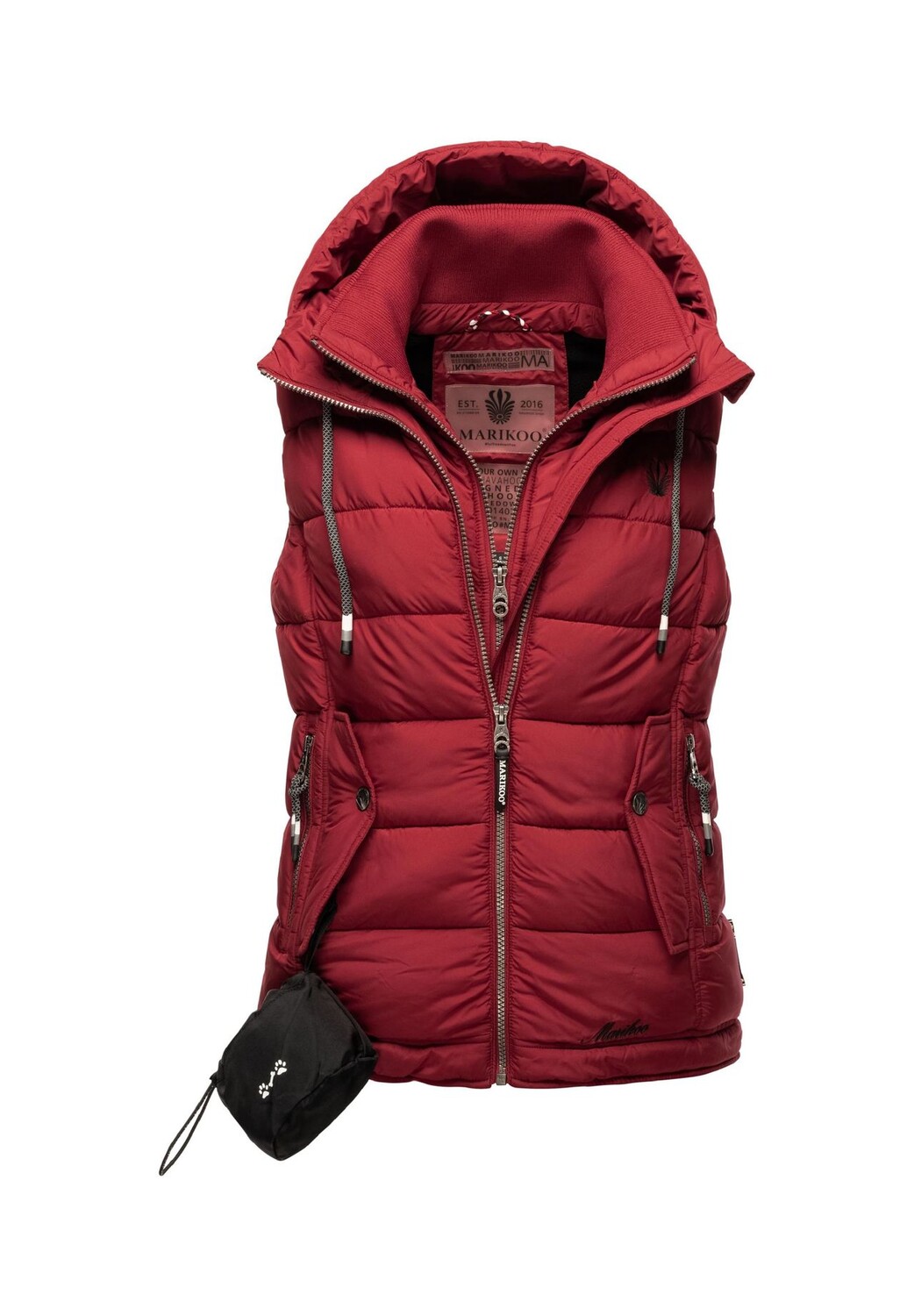 

Стеганый жилет Taisaa MARIKOO, цвет Blood Red