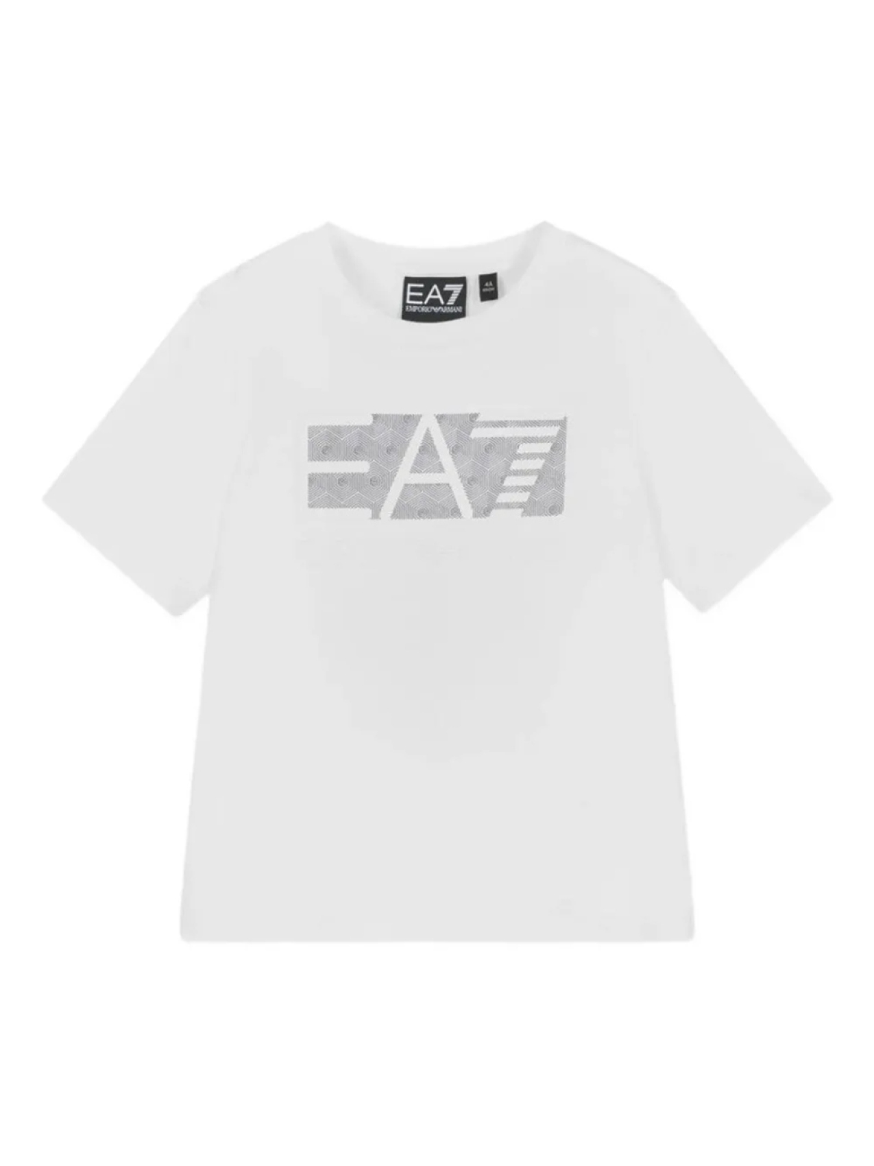 

Футболка с логотипом Emporio Armani Kids, белый