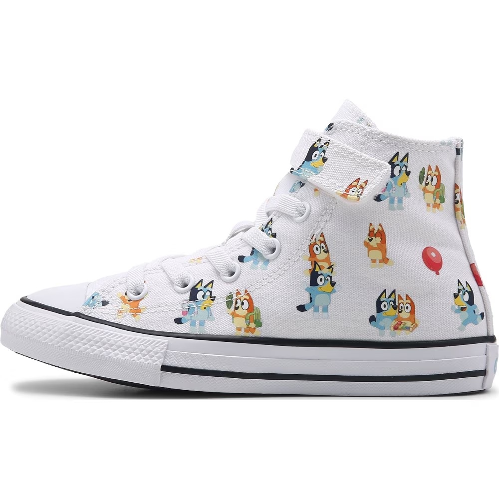 Детские высокие кроссовки Chuck Taylor All Star Converse, мультиколор — фото 3