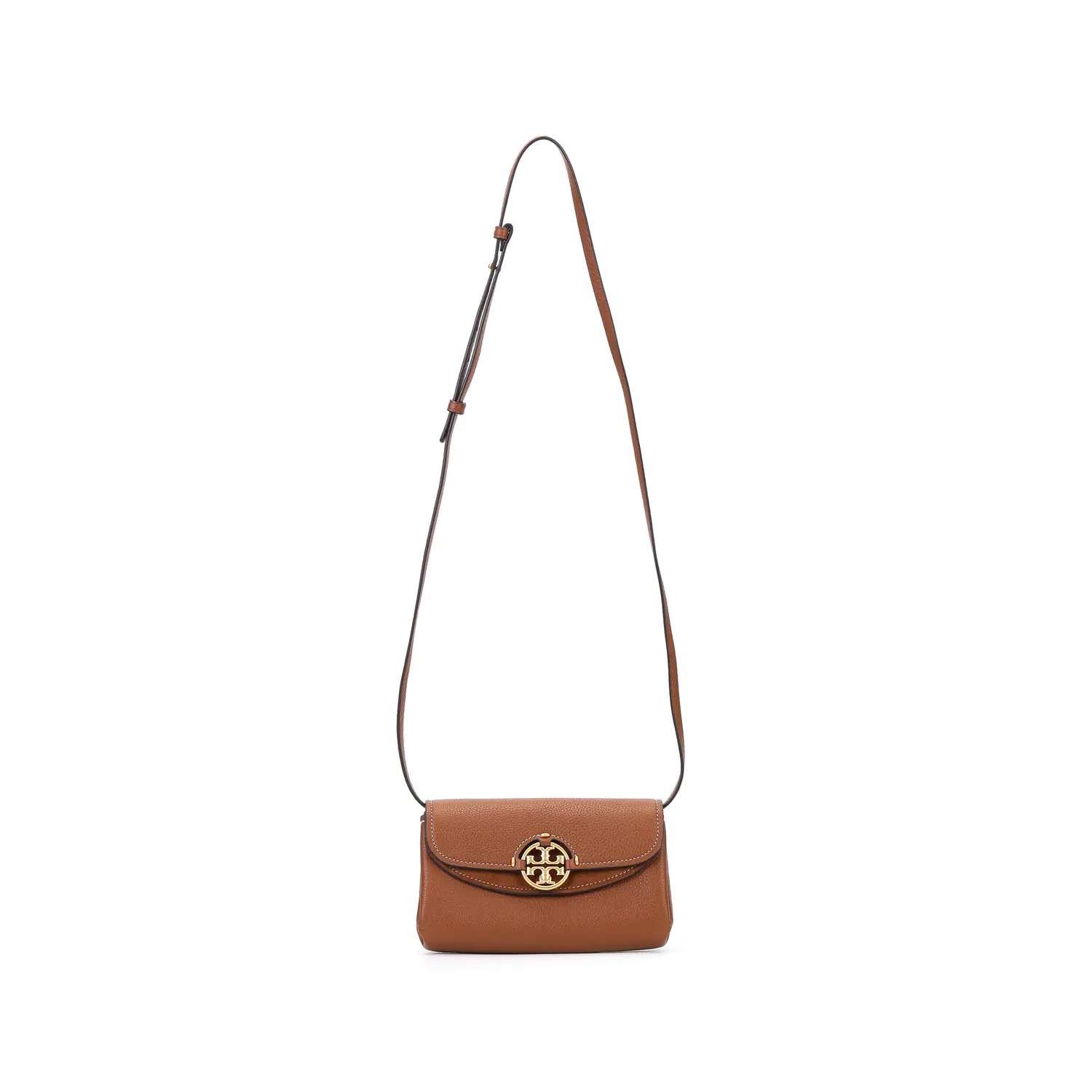 

Сумка через плечо Miller из кожи коровы верблюжьего цвета TORY BURCH