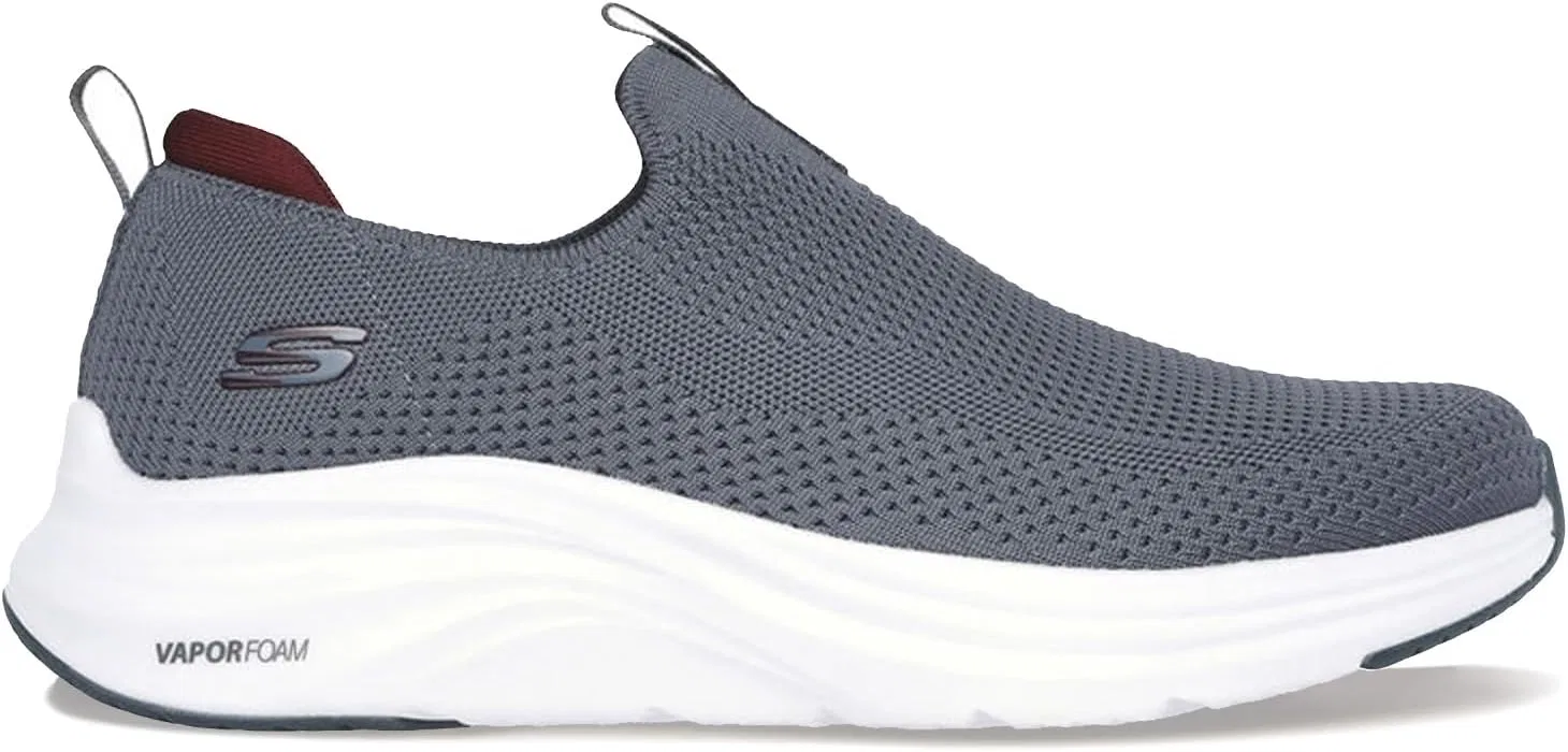 Мужские лоферы Skechers Vapor Foam Covert, угольный — фото 3