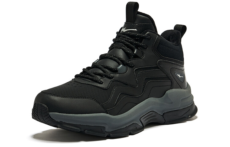 Обувь для жизни Мужская с высоким берцем Positive Black Carbon Gray Erke — фото 3