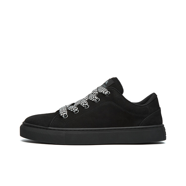 

Кеды мужские, обувь для скейтбординга низкая Oak Elephant, цвет 23068-3 (black and white laces)