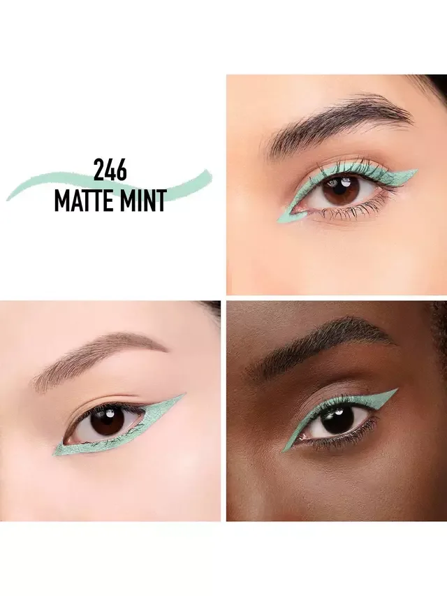 Водостойкая подводка для глаз Diorshow 24H Stylo DIOR, 246 Matte Mint — фото 2