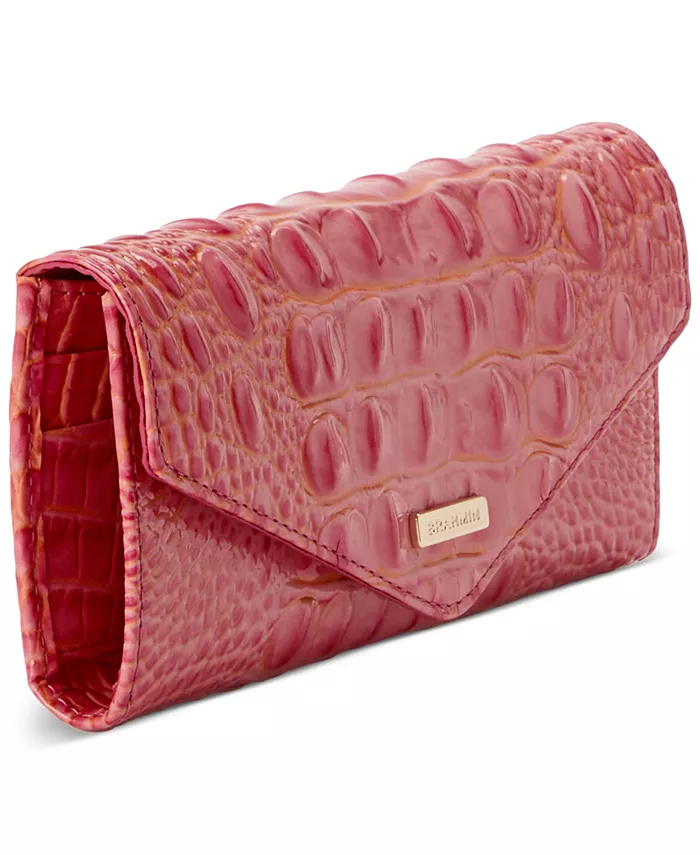 

Кошелек Veronica Melbourne из тисненой кожи Brahmin, оранжевый