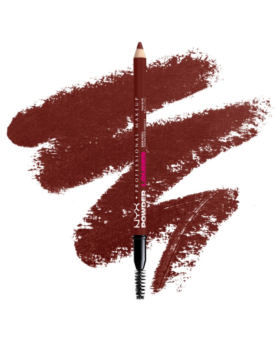 Карандаш для бровей Powder Louder NYX Professional Makeup, цвет black cherry — фото 2