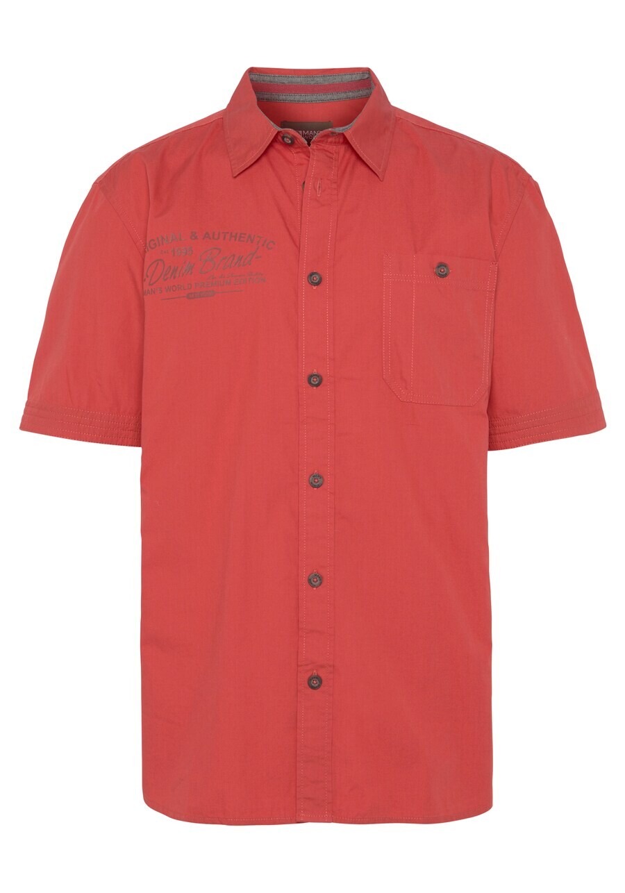 

Деловая рубашка Man's World Regular fit Business Shirt, красный