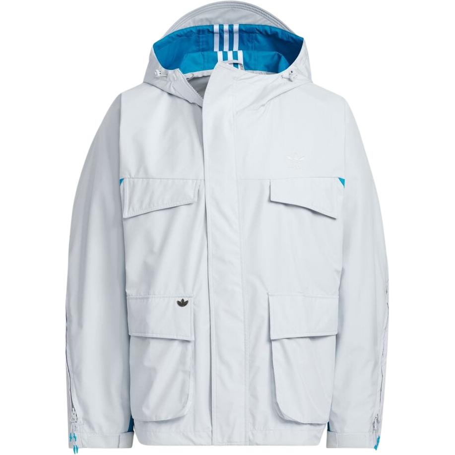 Бренд x Ordinary People FW24 Куртка и Пальто Мужские Clear Gray Adidas Originals, серый — фото 2