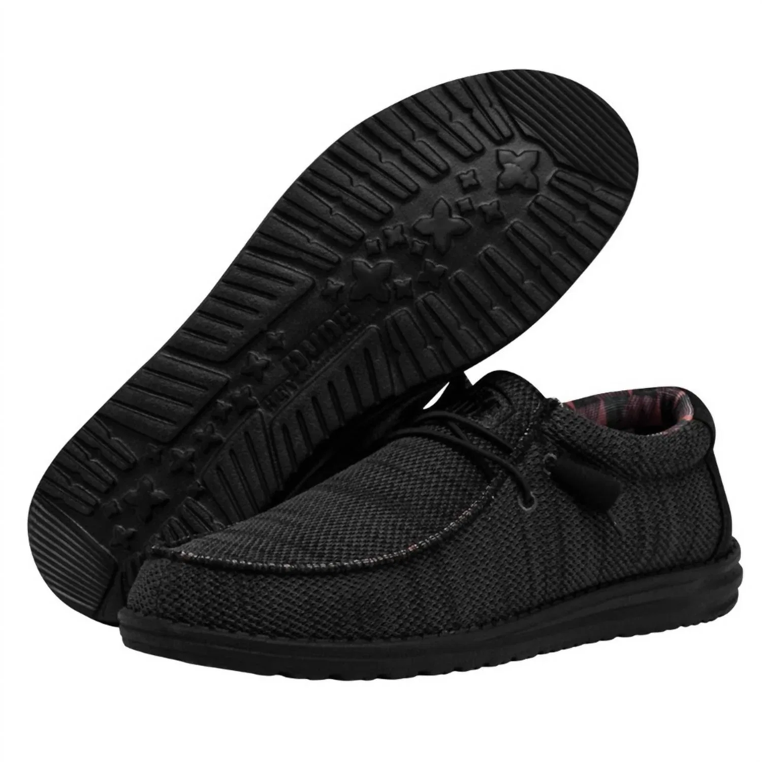 Hey Dude Мужские кроссовки Wally Sox, цвет черный (Jet Black) — фото 3