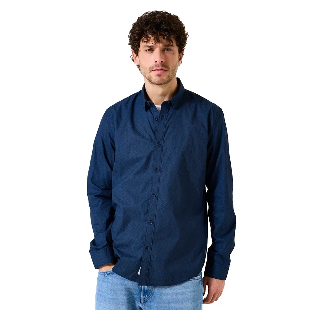 

Рубашка с длинным рукавом Garcia Z1189, синий