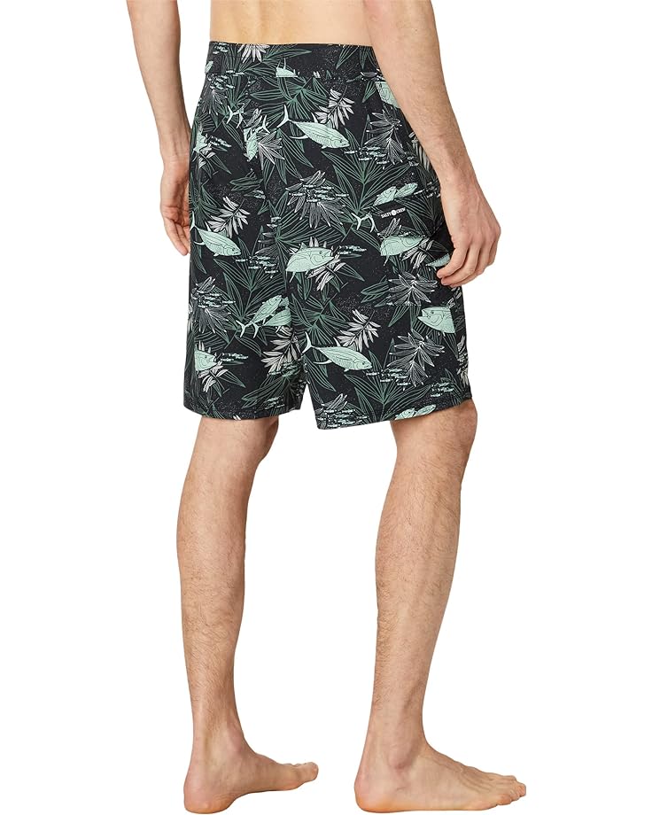 

Шорты для плавания Salty Crew Lowtide 20" Boardshorts, цвет Black/Aqua