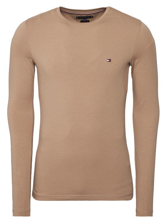 

Лонгслив slim fit MW0MW10804 Tommy Hilfiger, бежевый