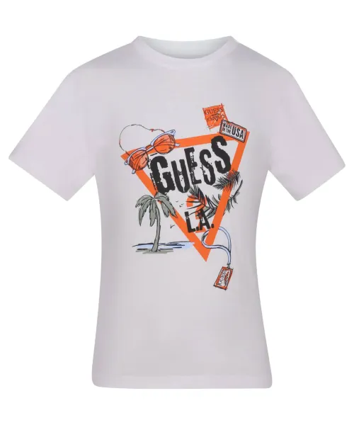 

Футболка Regular fit Guess, белый