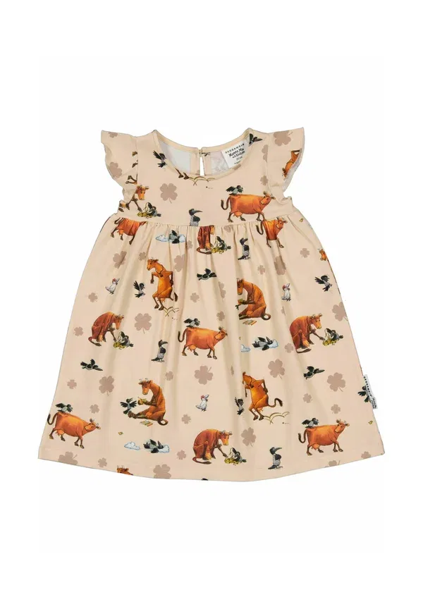 Платье джерси Mamma mu clover jersey dress Geggamoja, бежевый